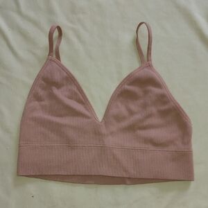 Abercrombie & Fitch Blush Ribbed Bandeau